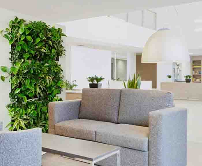 Auch zu Hause - Das grüne Möbel lässt sich überall platzieren und verschieben