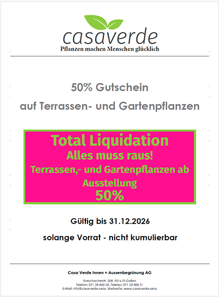 50% Gutschein