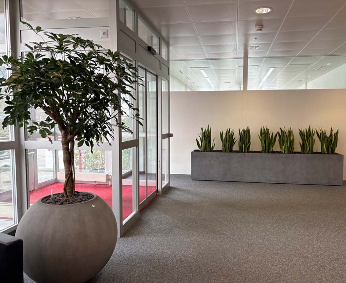 Permapack AG - Eingangsbereich schlicht und einfach