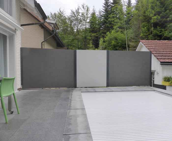 Terrasse 12 vorher - Grau in grau, eine Terrasse ohne Leben und Farbe